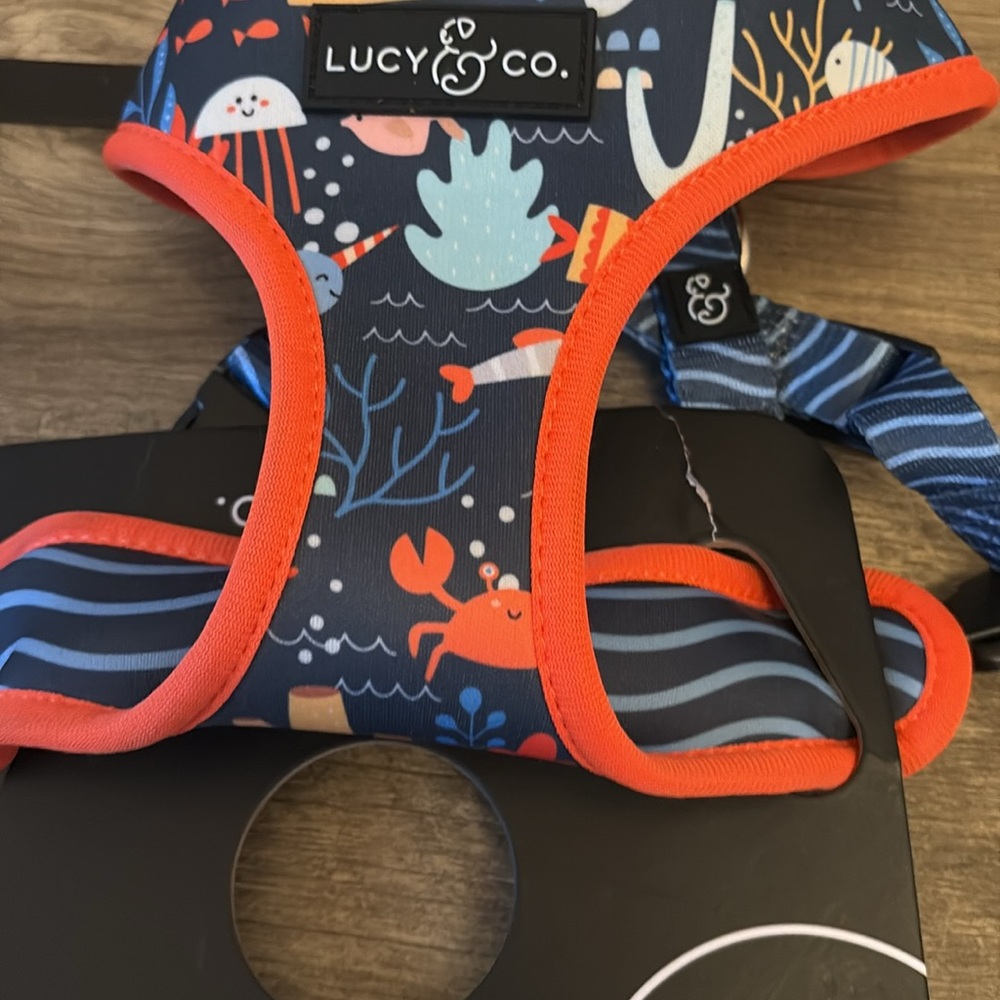 Reversible Dog Harness Lucky Co Medium - Picture 4 of 4